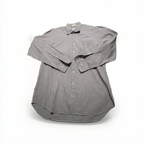 Peter Millar Other - Peter Millar Mens L Purple White Plaid Long Sleeve Button Down Sport Shirt